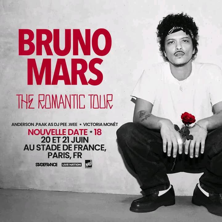 Aperçu de Bruno Mars en concert