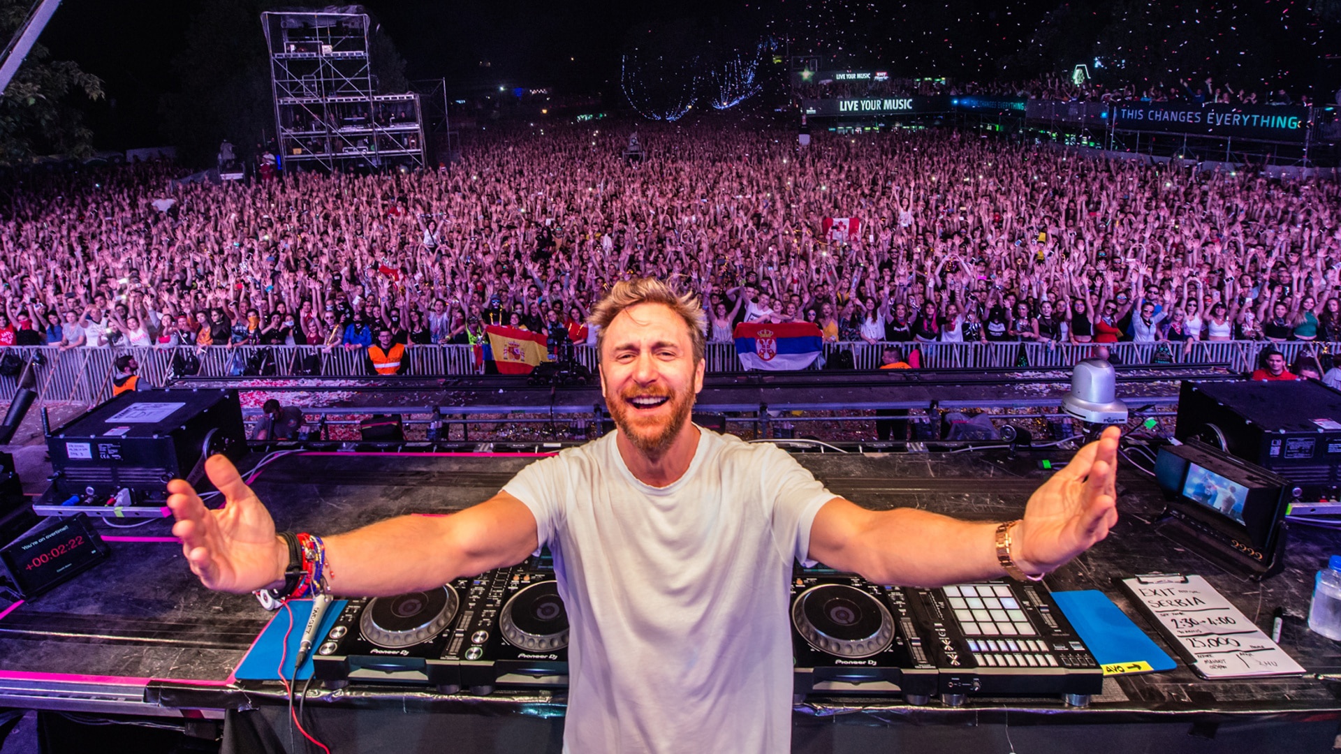 Aperçu de David Guetta en concert
